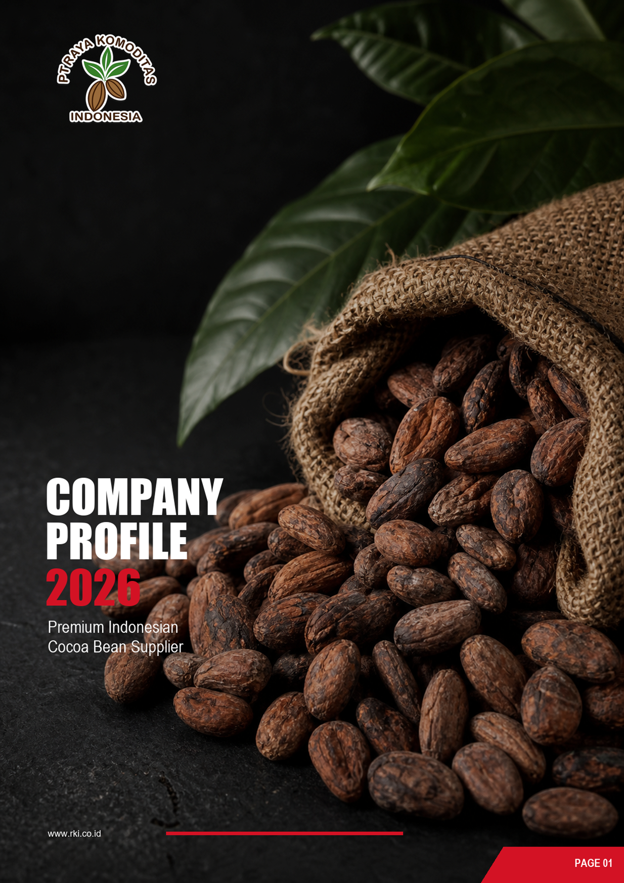 PT Raya Komoditas Indonesia Company Profile 2026 cover